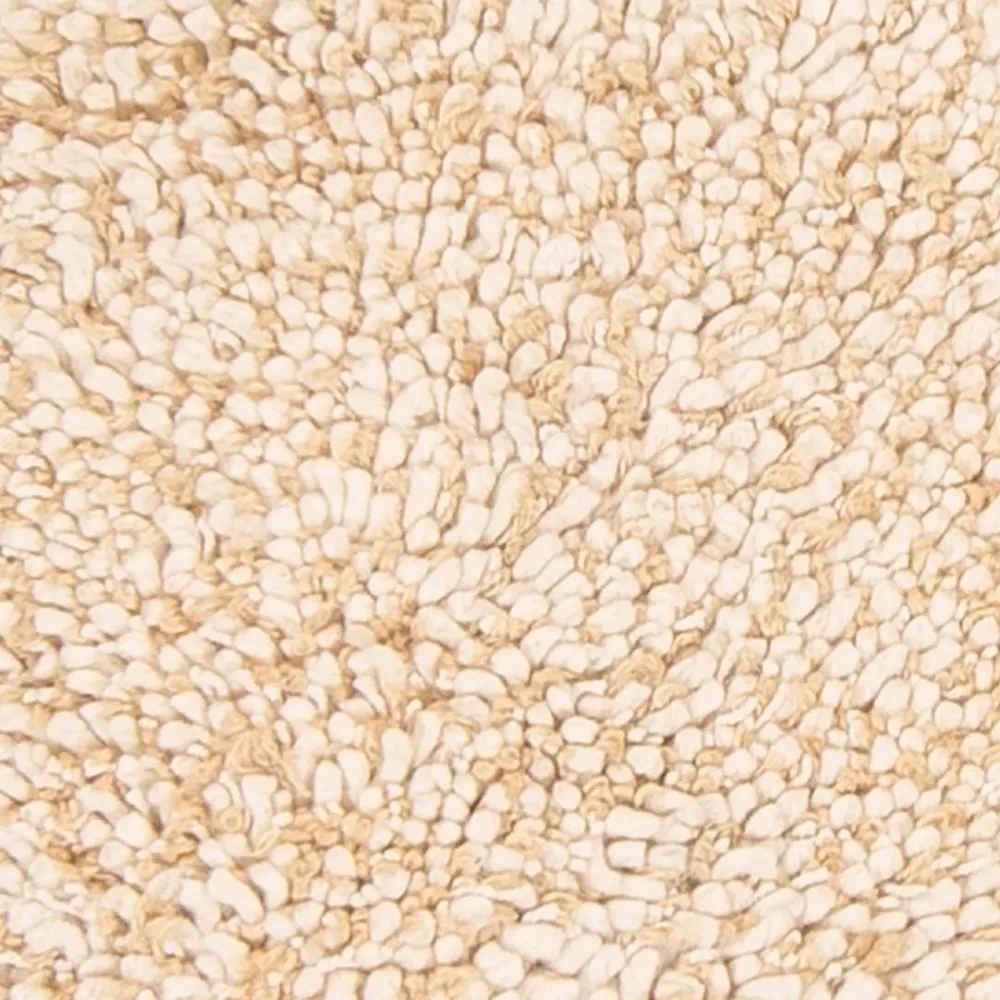 Hochflor Teppich - 90 x 60 cm - beige