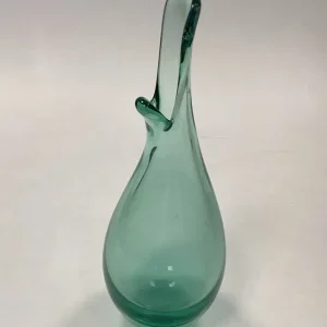 Holmegaard Duckling / Næb-Vase af grønt glas