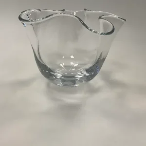 Holmegaard Laguna vase i klartglas