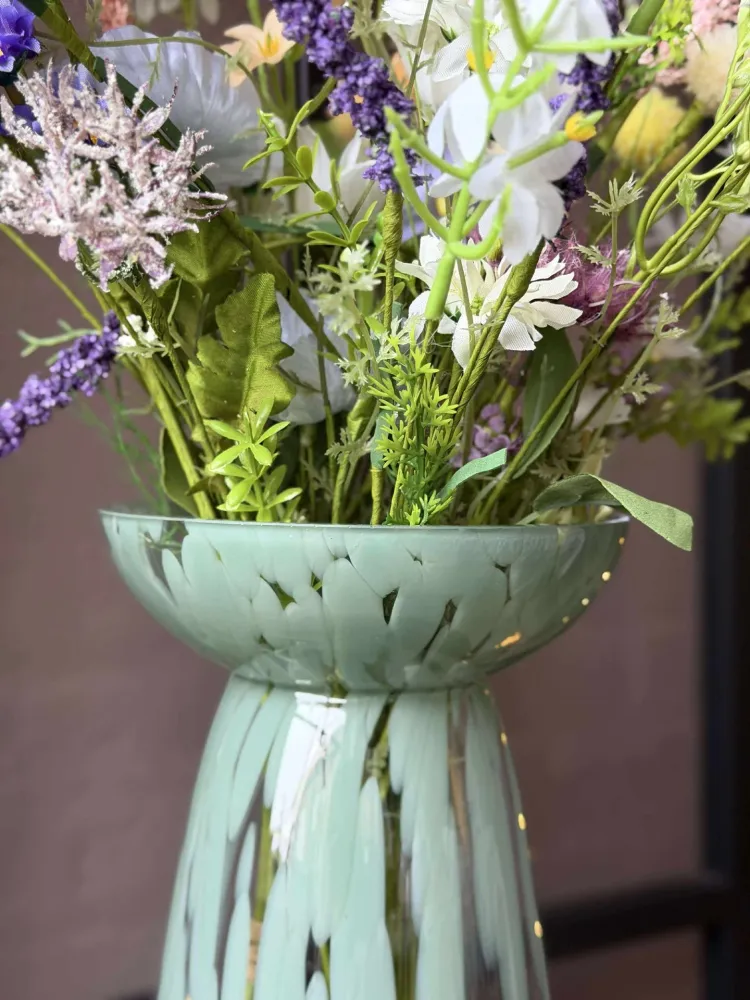 Hyazinthvase Milla XL - Grün