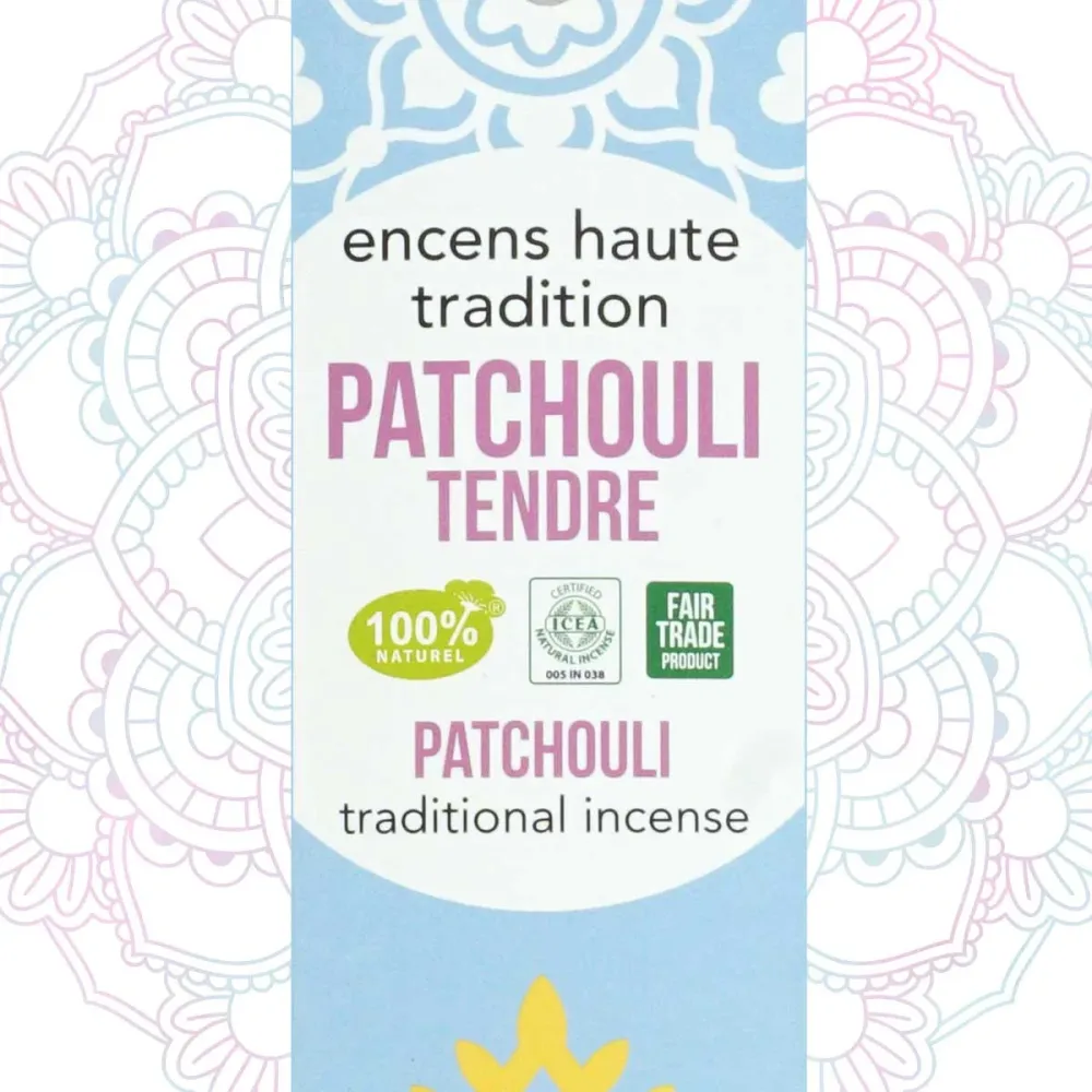 Indische Räucherstäbchen Zartes Patchouli