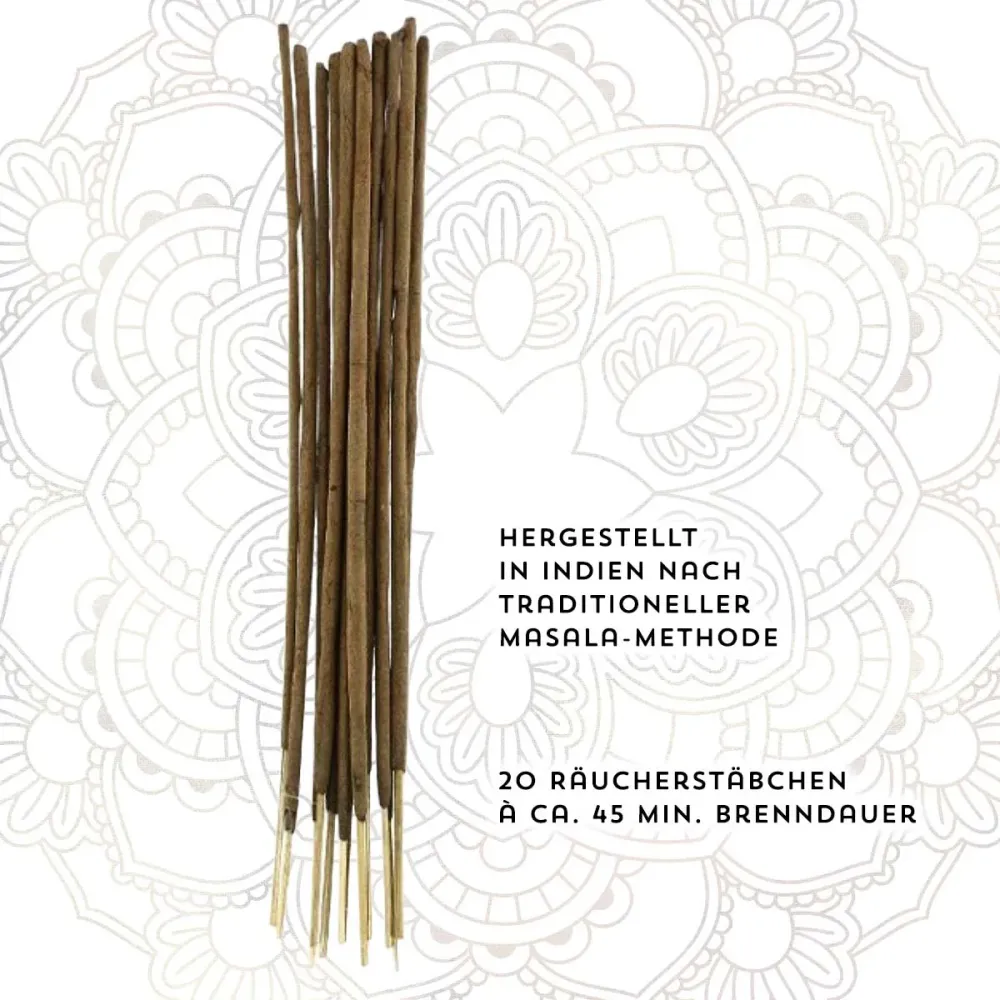 Indische Räucherstäbchen Zartes Patchouli
