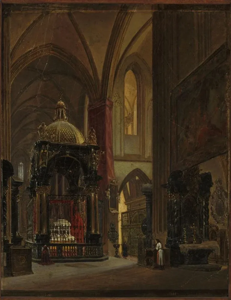 Innenansicht der Wawel-Kathedrale - Aleksander Gryglewski | Kunstdruck