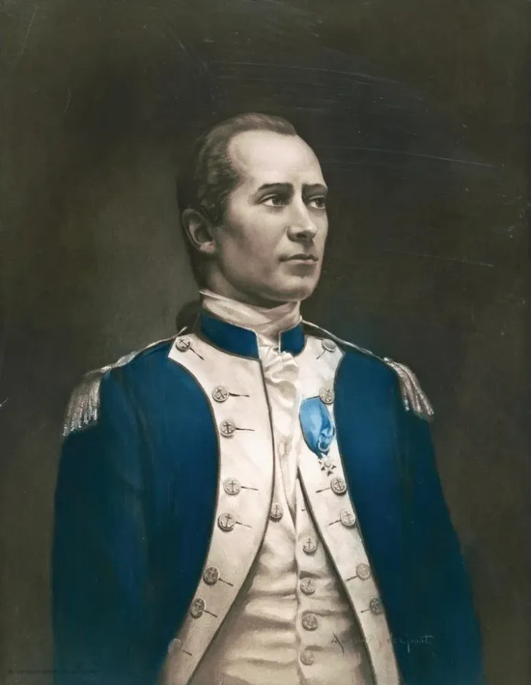 John Paul Jones - Adriaan M. de Groot Gemälde