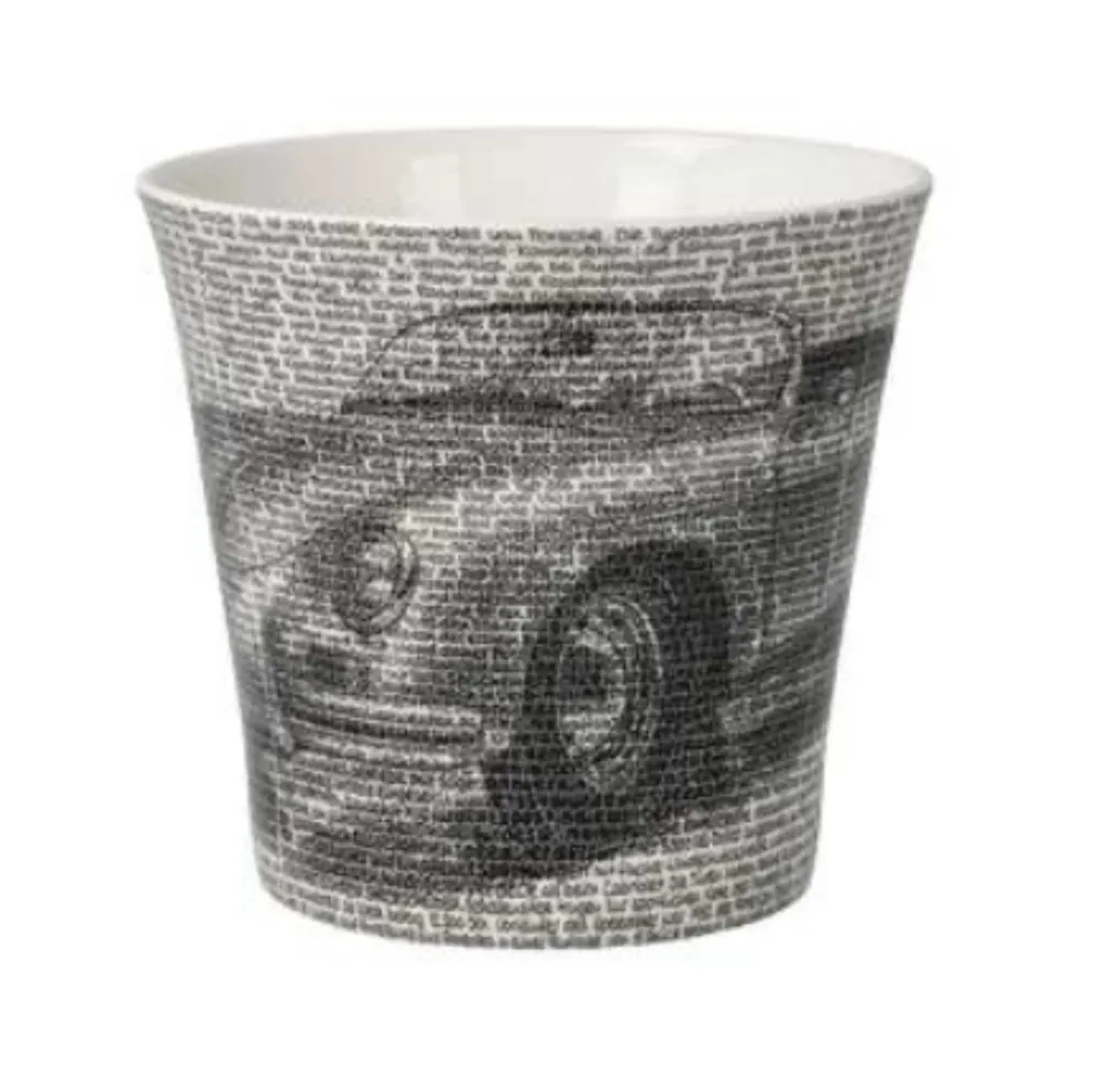Kaffee- / Teetasse Mug Saxa - Porsche 356 Black 0,35l