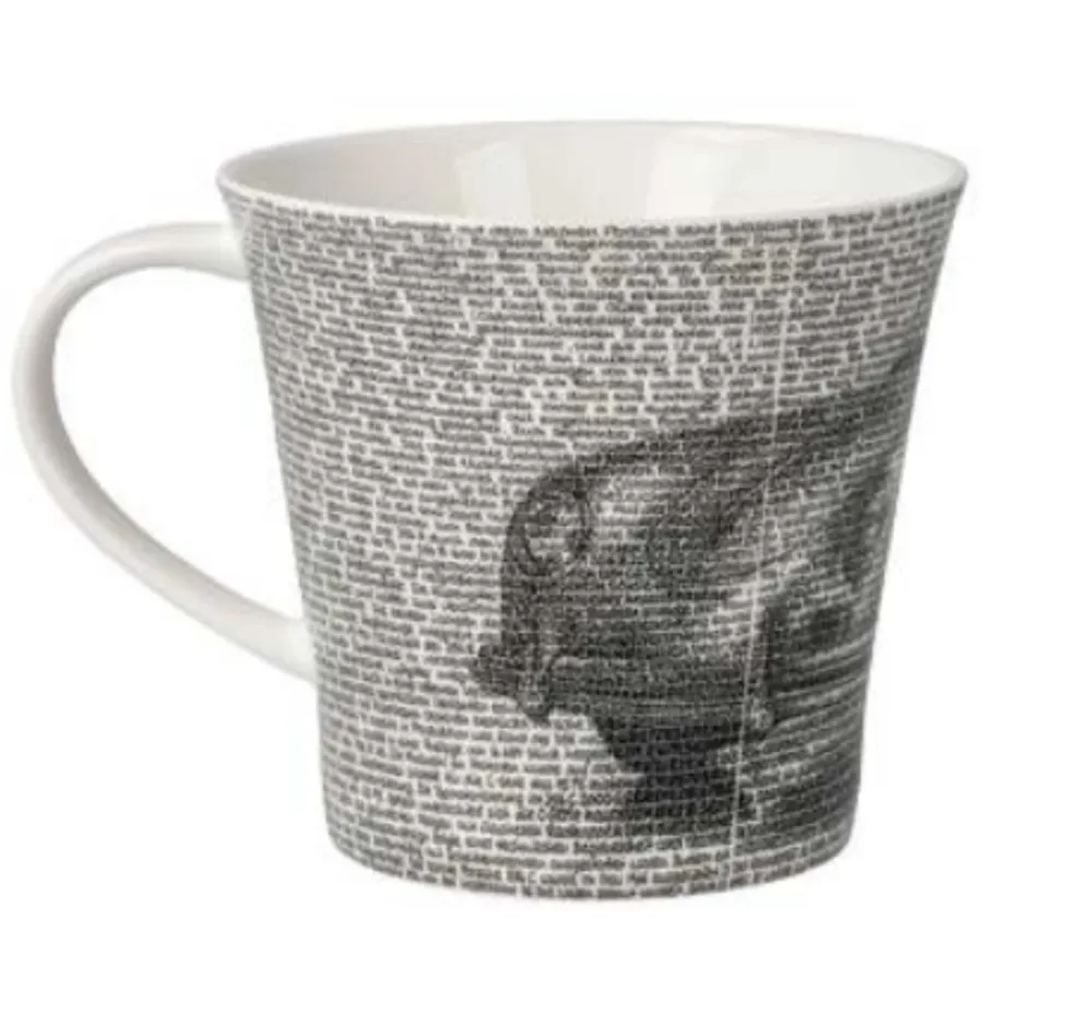 Kaffee- / Teetasse Mug Saxa - Porsche 356 Black 0,35l