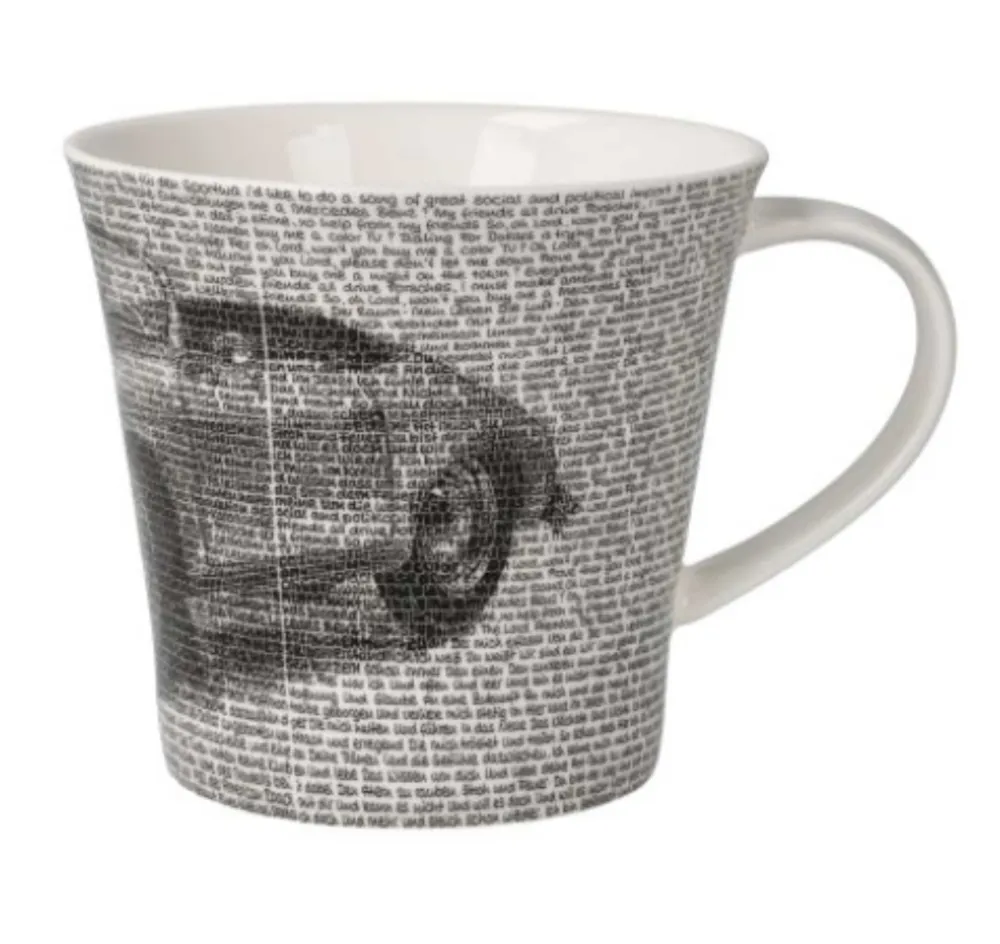 Kaffee- / Teetasse Mug Saxa - Porsche 356 Black 0,35l