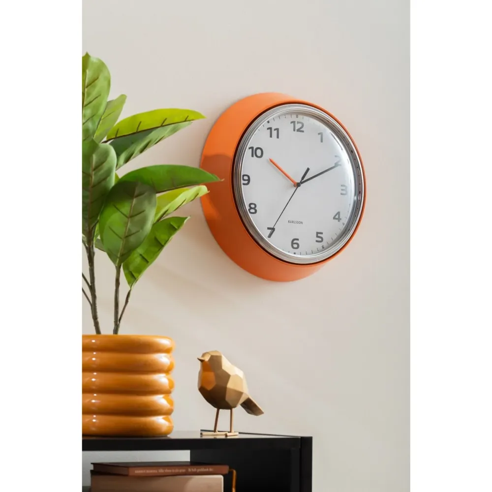 Karlsson Modern Retro Wanduhr