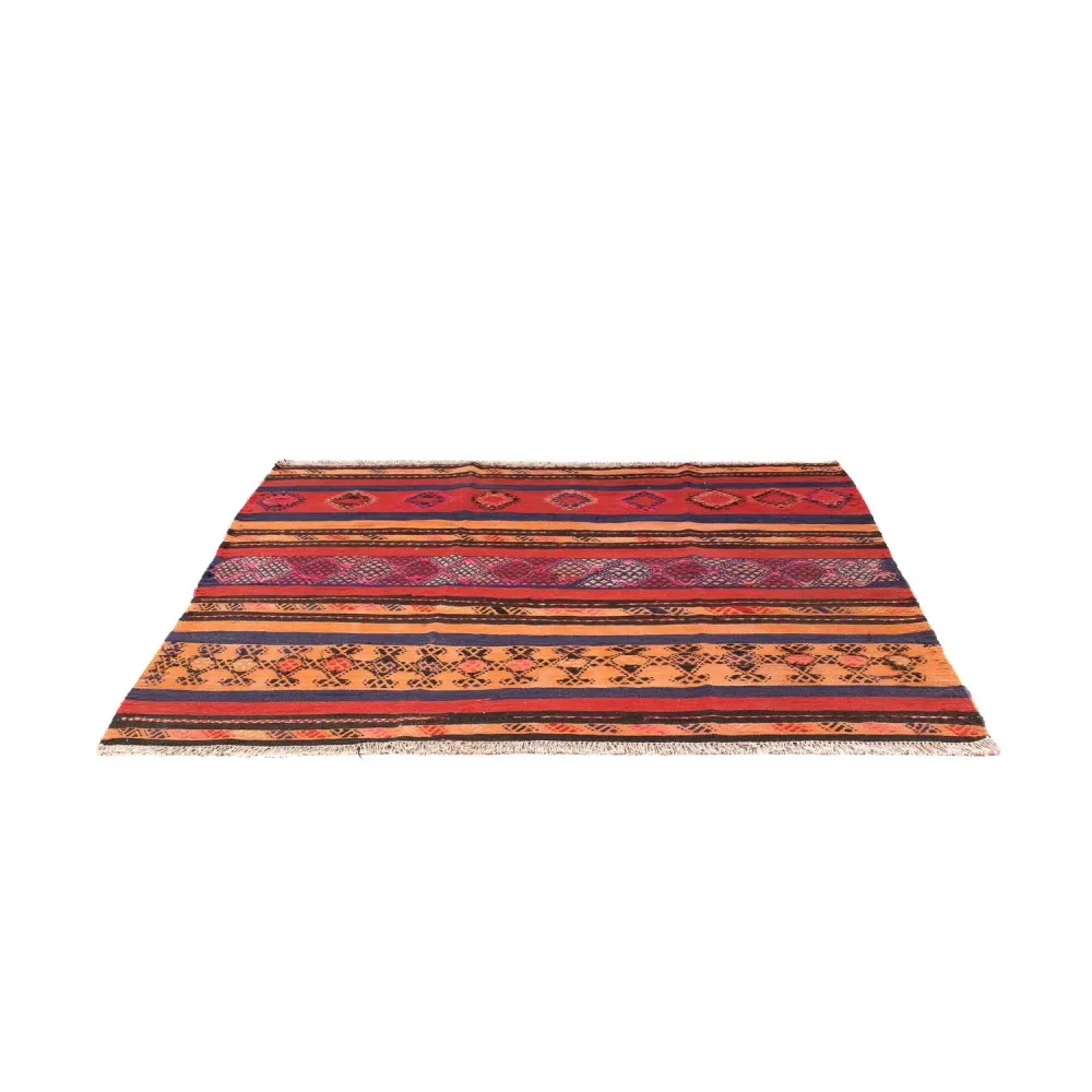 Kelim Teppich - Old 125 x 150 cm - mehrfarbig
