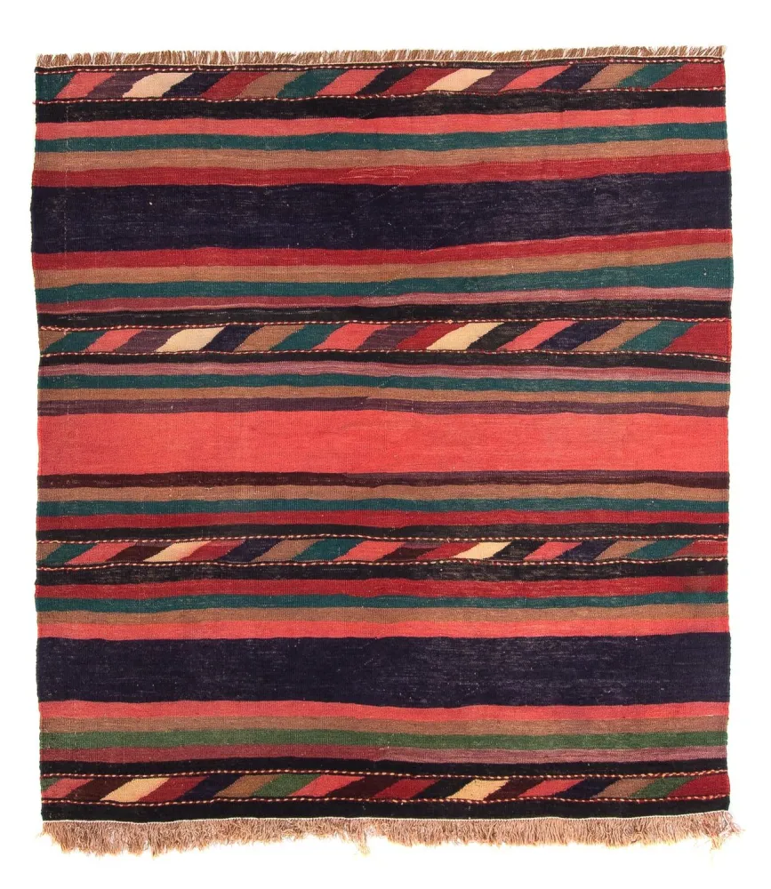 Kelim Teppich - Old 170 x 160 cm - mehrfarbig