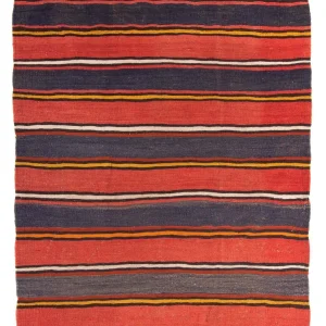 Kelim Teppich - Old 195 x 150 cm - mehrfarbig