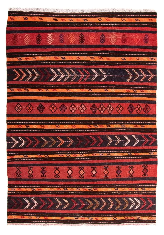 Kelim Teppich - Old 225 x 165 cm - mehrfarbig