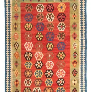 Kelim Teppich - Old 230 x 150 cm - mehrfarbig