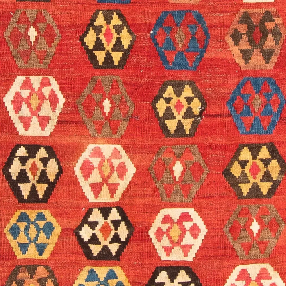 Kelim Teppich - Old 230 x 150 cm - mehrfarbig