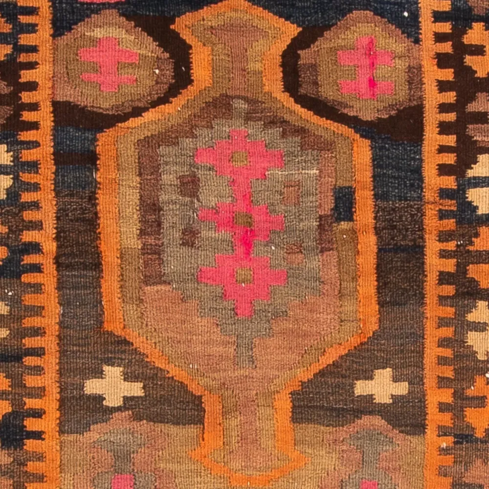 Kelim Teppich - Old 245 x 110 cm - mehrfarbig