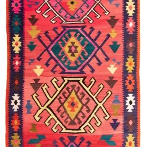 Kelim Teppich - Old 250 x 150 cm - mehrfarbig