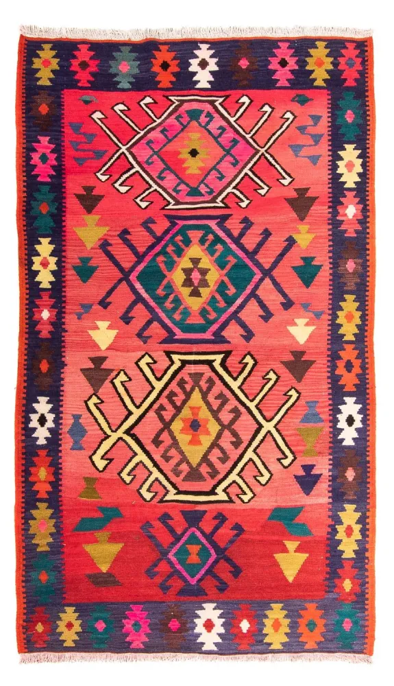 Kelim Teppich - Old 250 x 150 cm - mehrfarbig