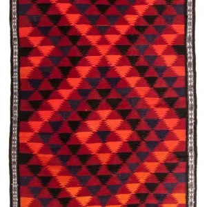 Kelim Teppich - Old 280 x 145 cm - mehrfarbig