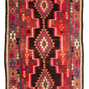 Kelim Teppich - Old 290 x 150 cm - mehrfarbig