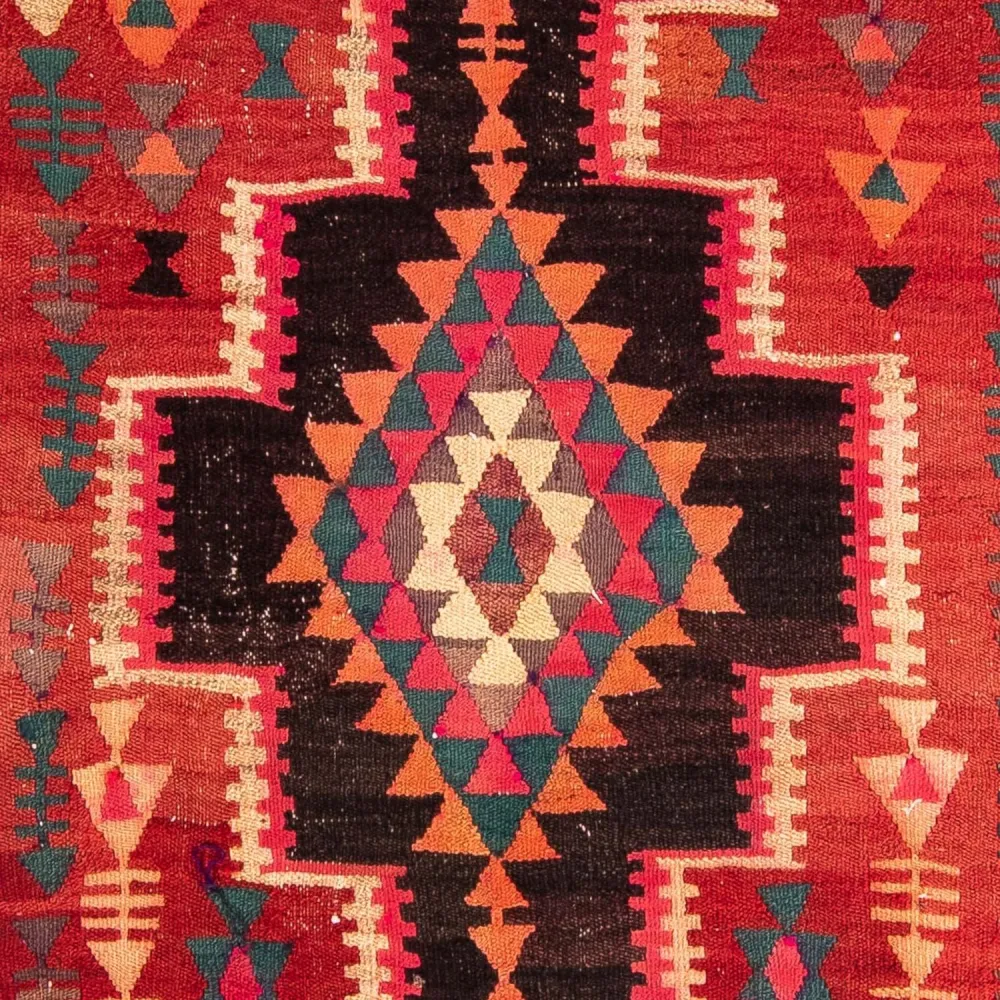 Kelim Teppich - Old 290 x 150 cm - mehrfarbig