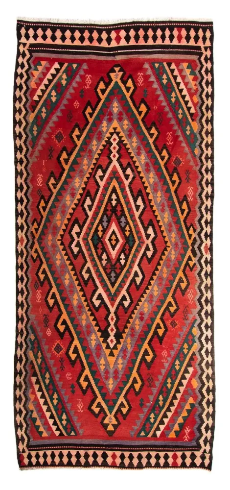 Kelim Teppich - Old 307 x 188 cm - mehrfarbig