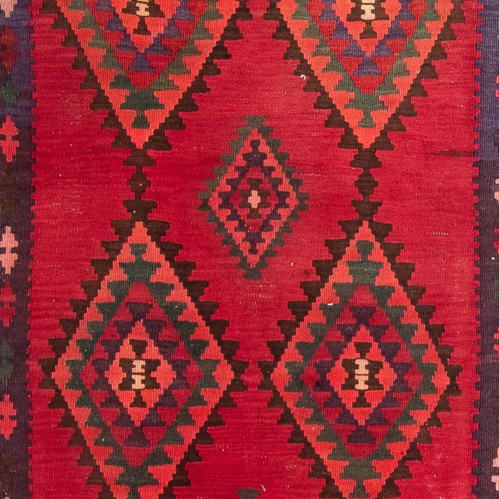 Kelim Teppich - Old 325 x 118 cm - mehrfarbig