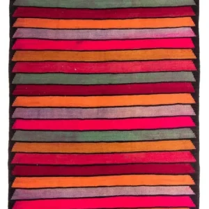 Kelim Teppich - Old 330 x 150 cm - mehrfarbig