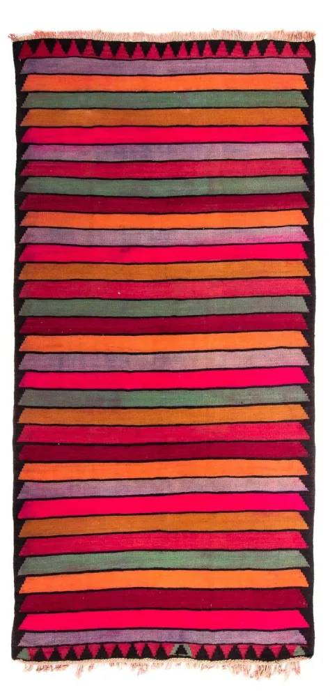 Kelim Teppich - Old 330 x 150 cm - mehrfarbig