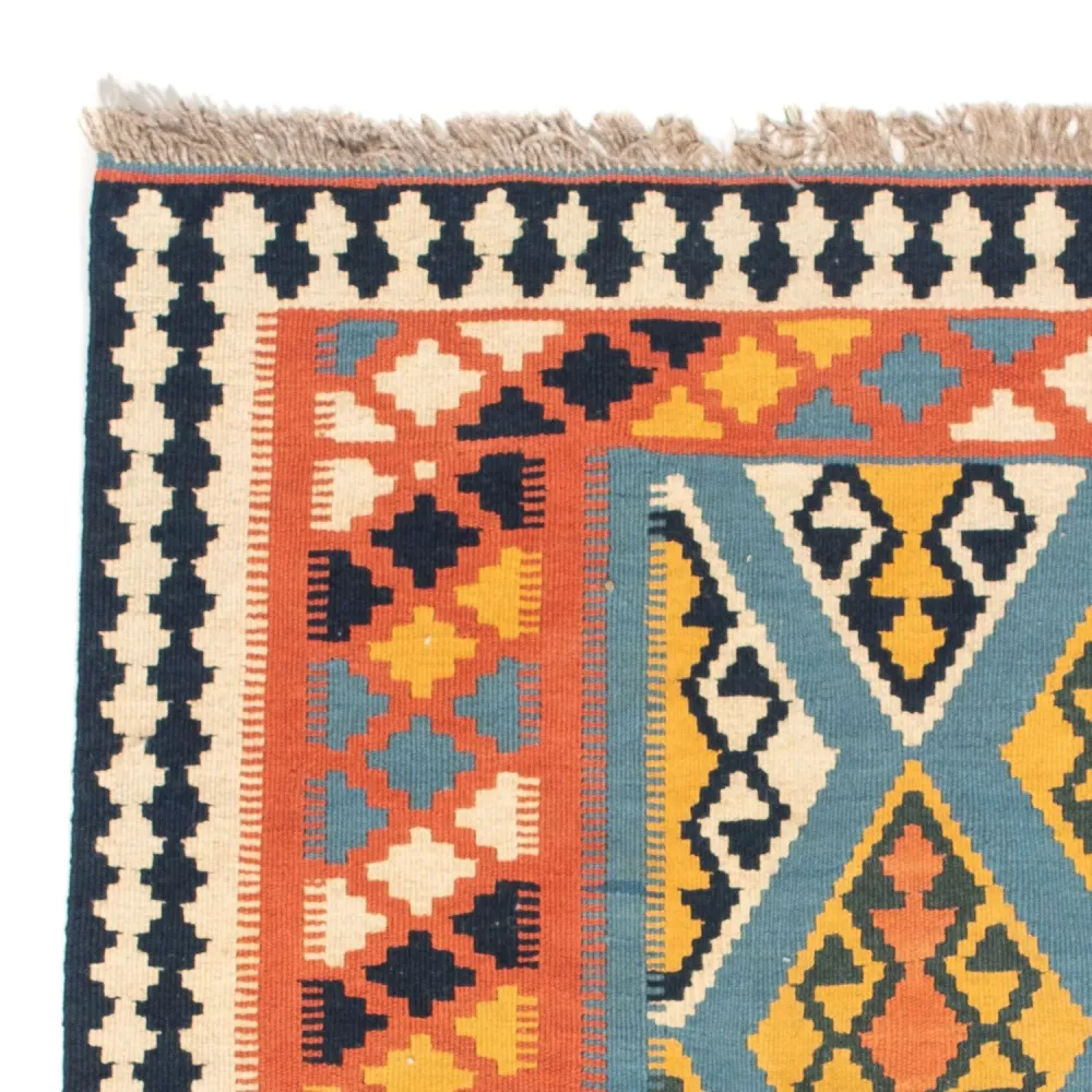 Kelim Teppich - Oriental 102 x 101 cm - orange