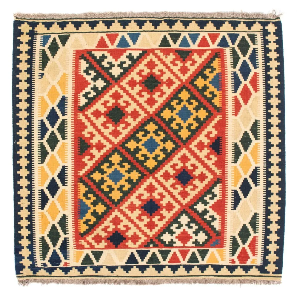 Kelim Teppich - Oriental 103 x 101 cm - beige