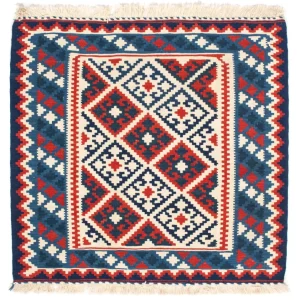 Kelim Teppich - Oriental 103 x 102 cm - beige
