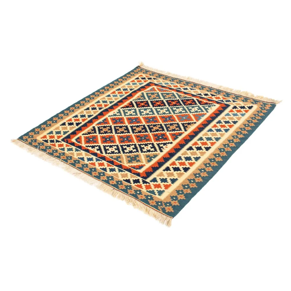 Kelim Teppich - Oriental 107 x 101 cm - beige