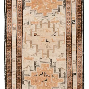 Kelim Teppich - Oriental - 107 x 63 cm - beige