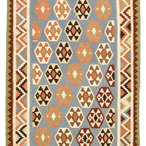 Kelim Teppich - Oriental - 142 x 100 cm - mehrfarbig