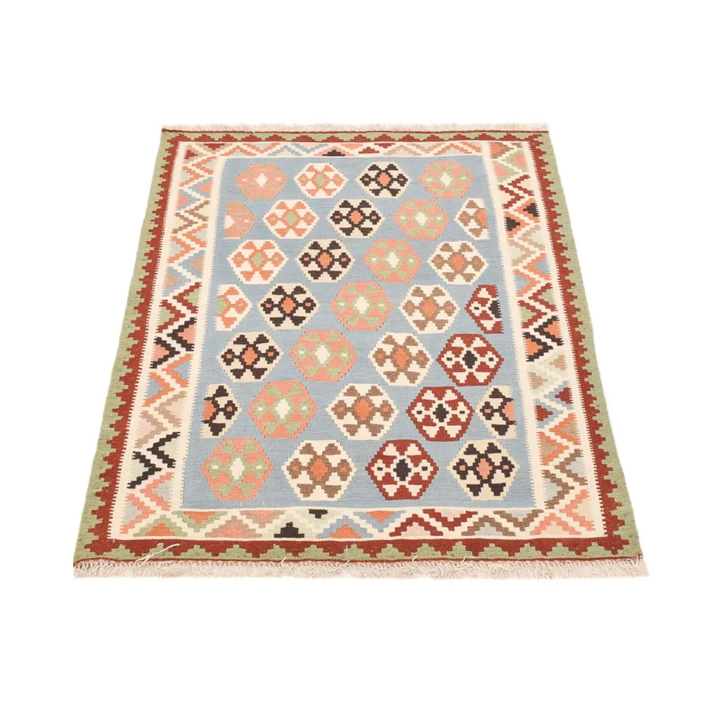 Kelim Teppich - Oriental - 142 x 100 cm - mehrfarbig