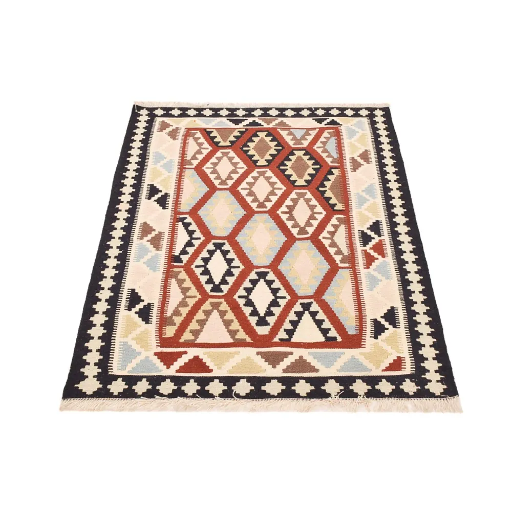 Kelim Teppich - Oriental - 145 x 104 cm - mehrfarbig