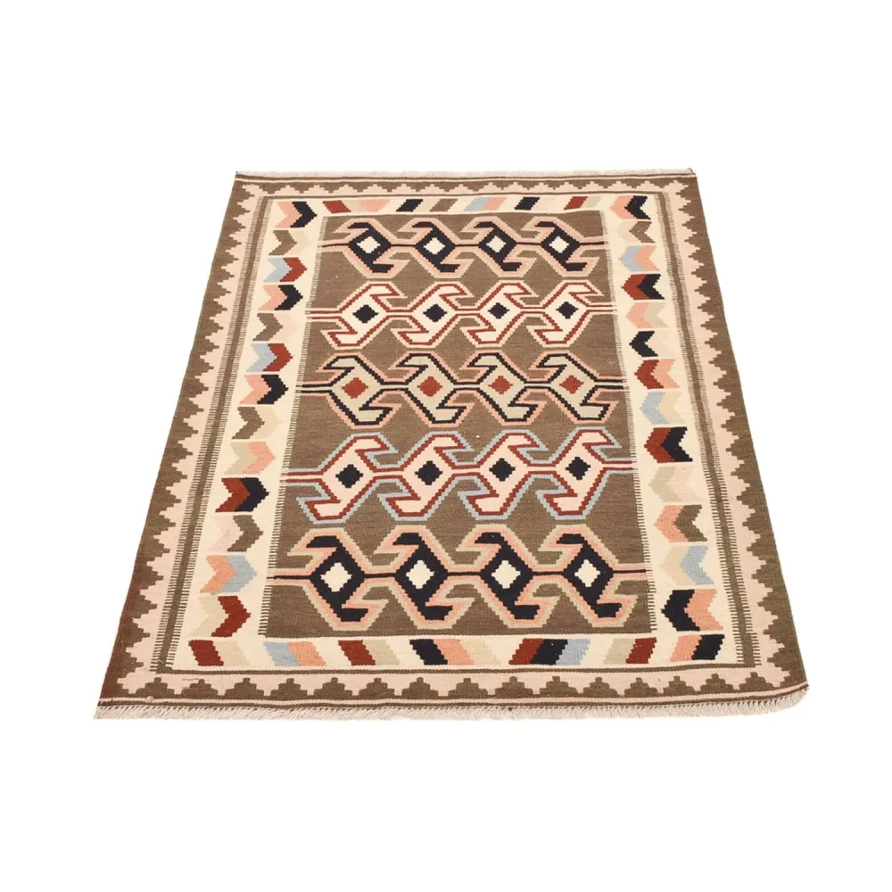 Kelim Teppich - Oriental - 145 x 104 cm - mehrfarbig