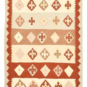 Kelim Teppich - Oriental - 145 x 96 cm - mehrfarbig
