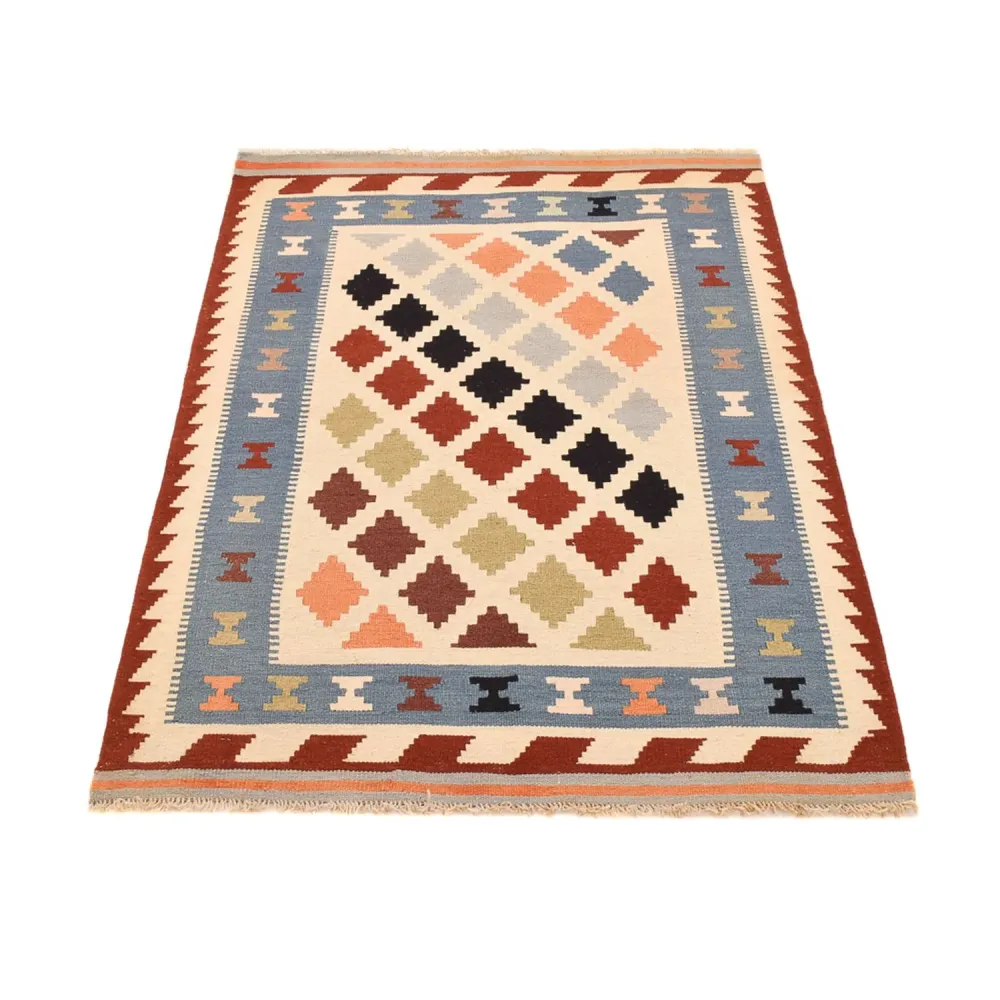 Kelim Teppich - Oriental - 147 x 100 cm - mehrfarbig