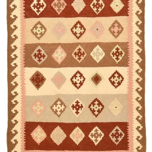 Kelim Teppich - Oriental - 147 x 100 cm - mehrfarbig