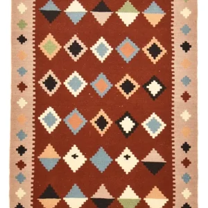 Kelim Teppich - Oriental - 147 x 103 cm - mehrfarbig