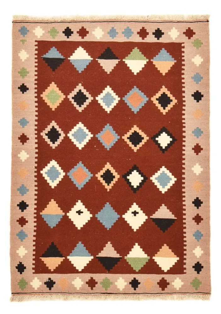 Kelim Teppich - Oriental - 147 x 103 cm - mehrfarbig