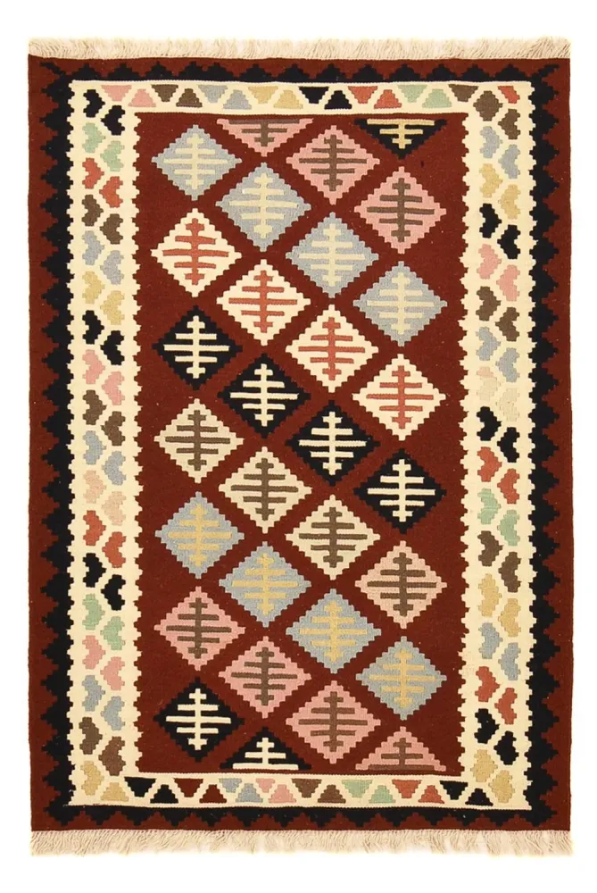Kelim Teppich - Oriental - 147 x 103 cm - mehrfarbig