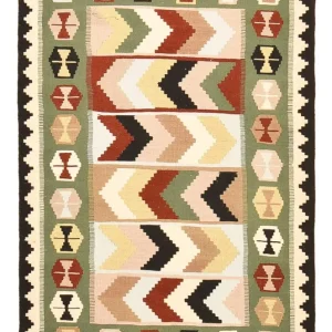Kelim Teppich - Oriental - 147 x 108 cm - mehrfarbig