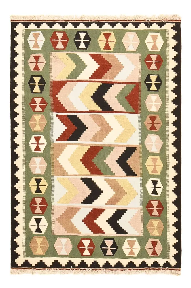 Kelim Teppich - Oriental - 147 x 108 cm - mehrfarbig