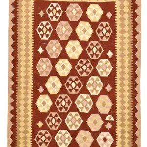 Kelim Teppich - Oriental - 150 x 100 cm - mehrfarbig