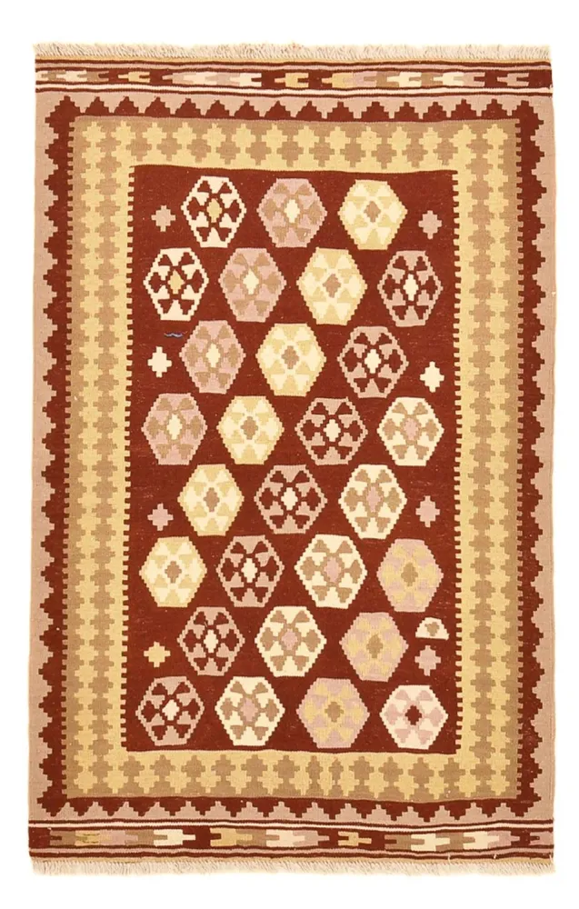 Kelim Teppich - Oriental - 150 x 100 cm - mehrfarbig