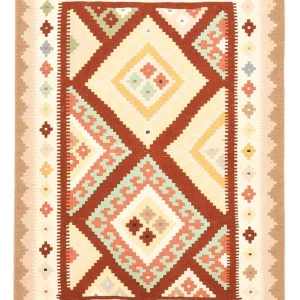 Kelim Teppich - Oriental - 150 x 103 cm - mehrfarbig