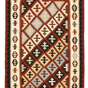 Kelim Teppich - Oriental - 150 x 104 cm - mehrfarbig