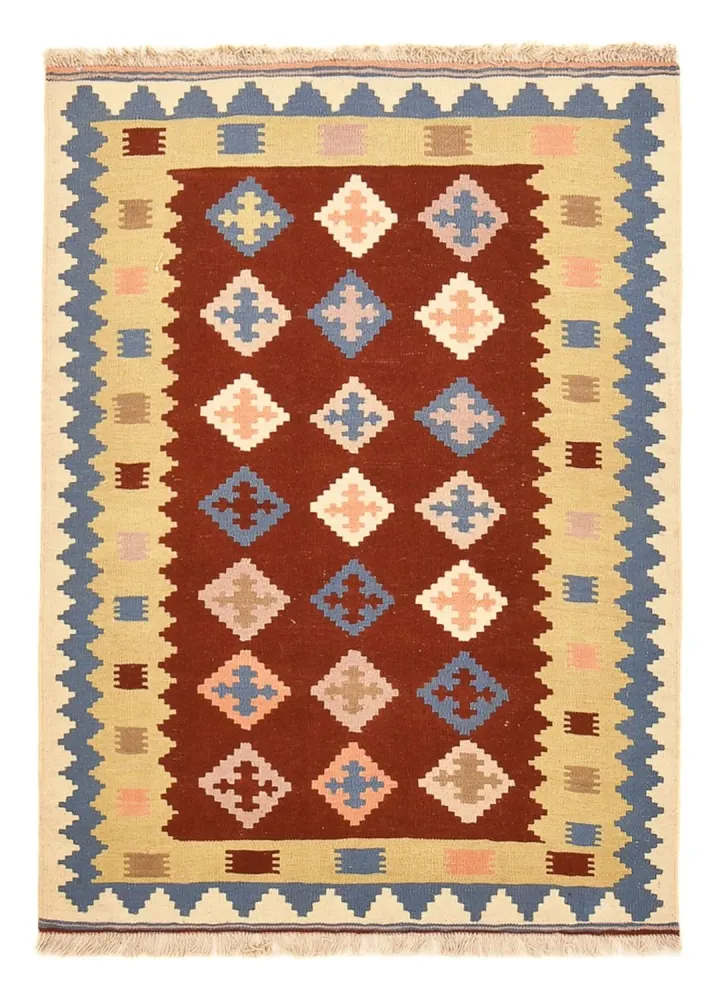 Kelim Teppich - Oriental - 150 x 105 cm - mehrfarbig